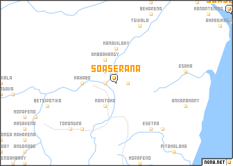 map of Soaserana