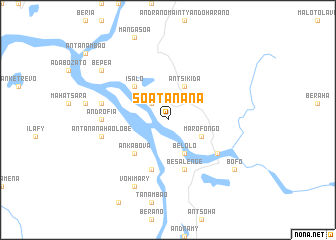 map of Soatanana