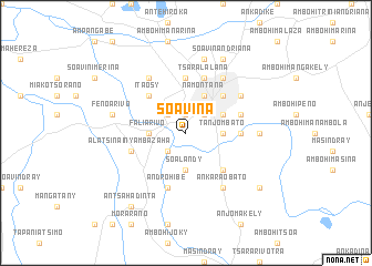 map of Soavina