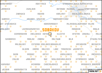 map of Sobákov