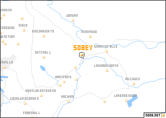 map of Sobey