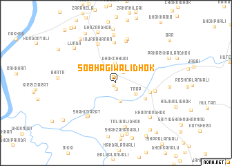 map of Sobhāgiwāli Dhok