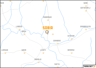 map of Sobia
