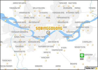 map of Sŏbinggo-dong
