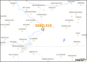 map of Sobolevo