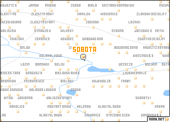 map of Sobota