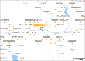 map of Sobradelo