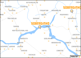 map of Sobradinho