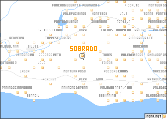 map of Sobrado