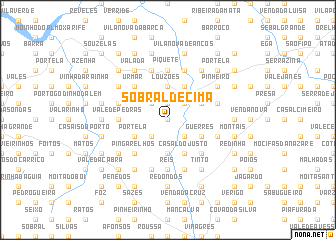 map of Sobral de Cima