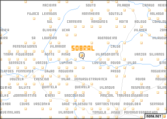 map of Sobral