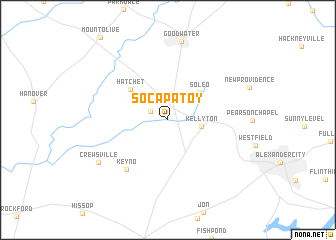 map of Socapatoy