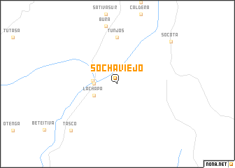 map of Socha Viejo