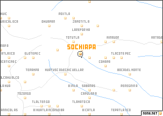 map of Sochiapa