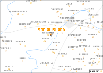map of Social Island