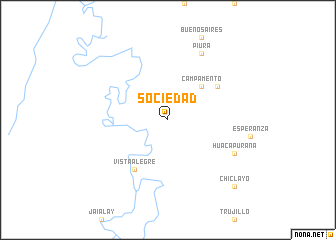 map of Sociedad