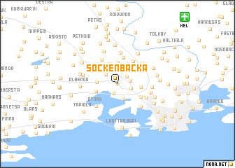 map of Sockenbacka