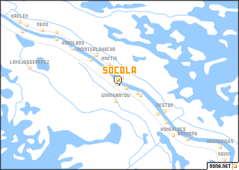 map of Socola