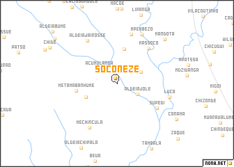 map of Soconeze