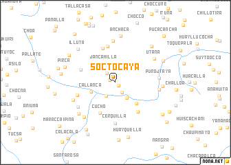 map of Soctocaya