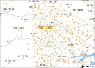 map of Sŏdang-ni