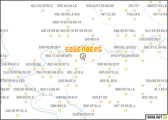 map of Sodenberg