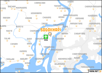 map of Sodŏkha-ri