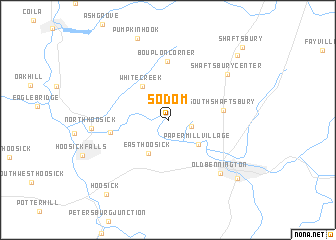 map of Sodom