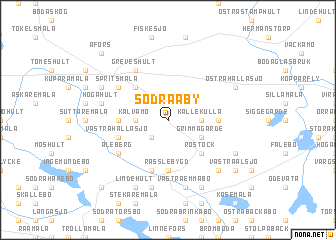 map of Södra Åby