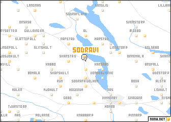 map of Södra Vi