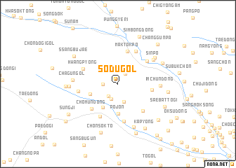 map of Sŏdu-gol