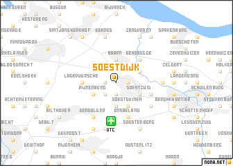 map of Soestdijk