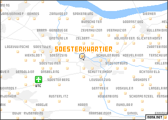 map of Soesterkwartier