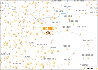 map of Soeul