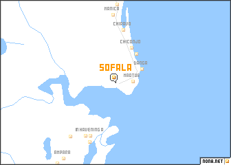 map of Sofala