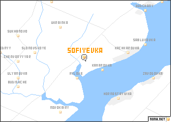 map of Sofiyevka