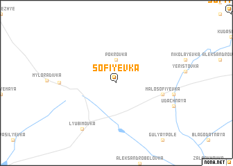 map of Sofiyevka