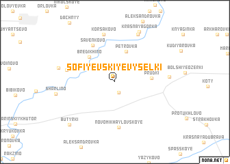 map of Sofiyevskiye Vyselki