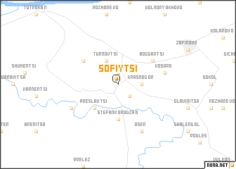 map of Sofiytsi