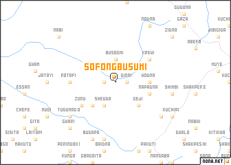 map of Sofon Gbusumi