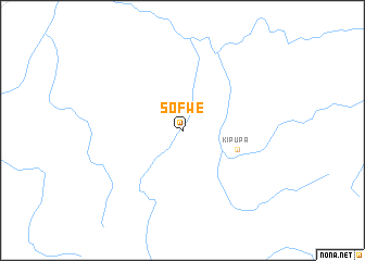 map of Sofwe