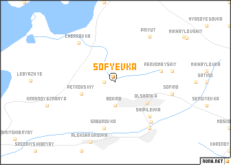 map of Sof\