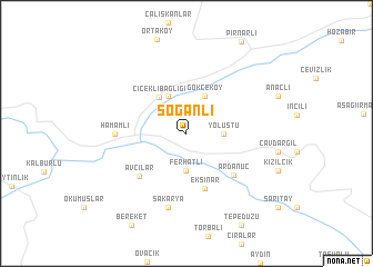 map of Soğanlı