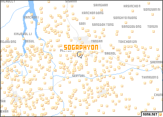 map of Sŏgaphyŏn