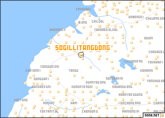 map of Sŏgilli-Tang-dong
