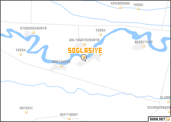 map of Soglasiye