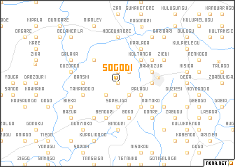 map of Sogodi