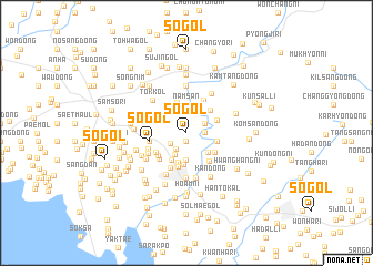 map of Sŏ-gol