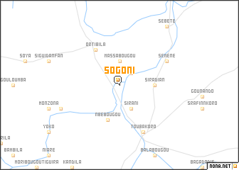 map of Sogoni