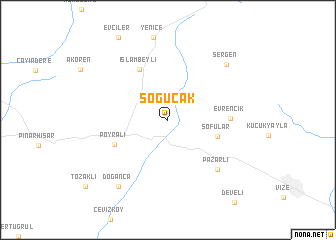 map of Soğucak